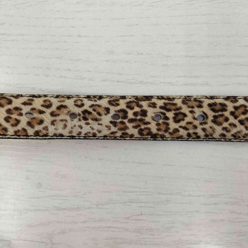 ネペンテス NEPENTHES ハラコ レオパードベルト レディース  28